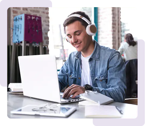 Language lab in school