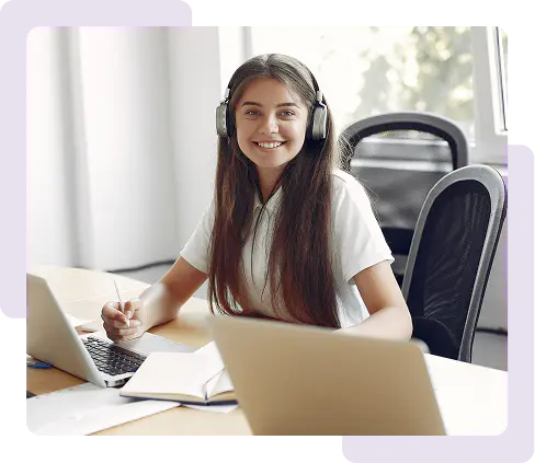 Language lab in school