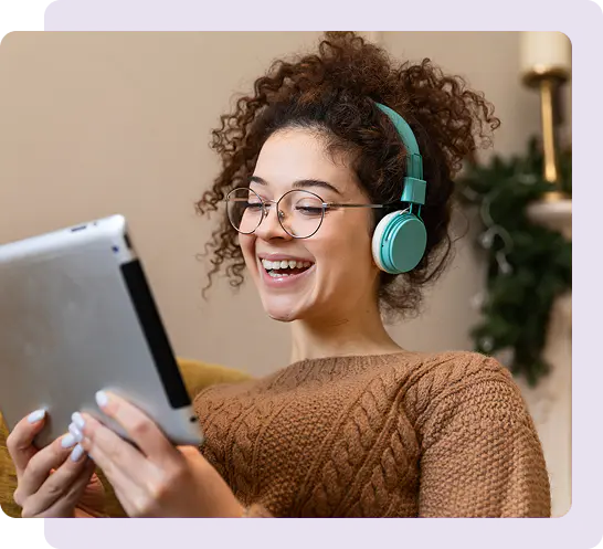 Students in language lab